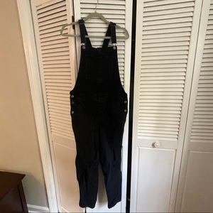 Old Navy Black Distressed Overalls - Sz 10